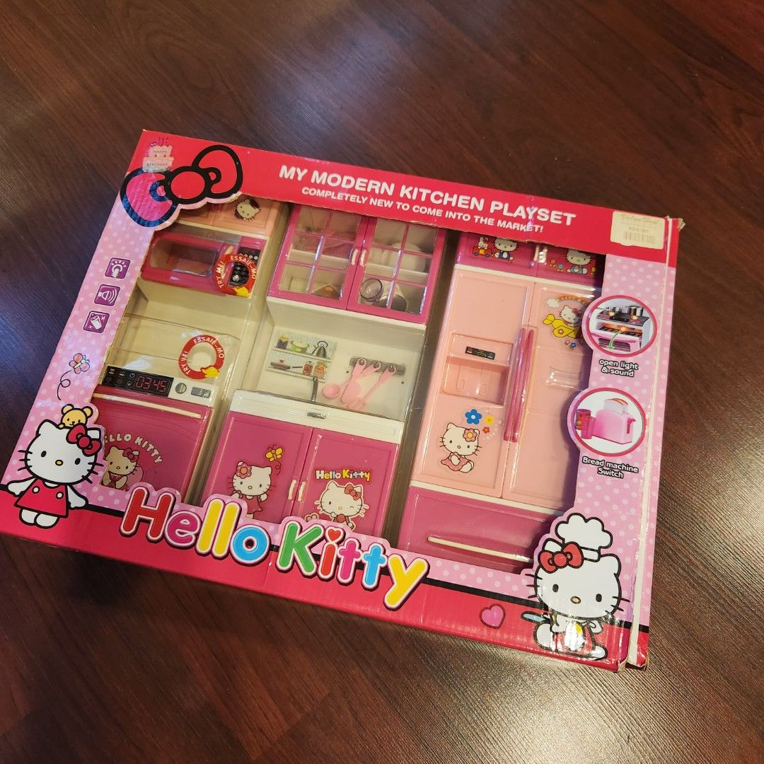 My modern kitchen playset hello kitty hotsell