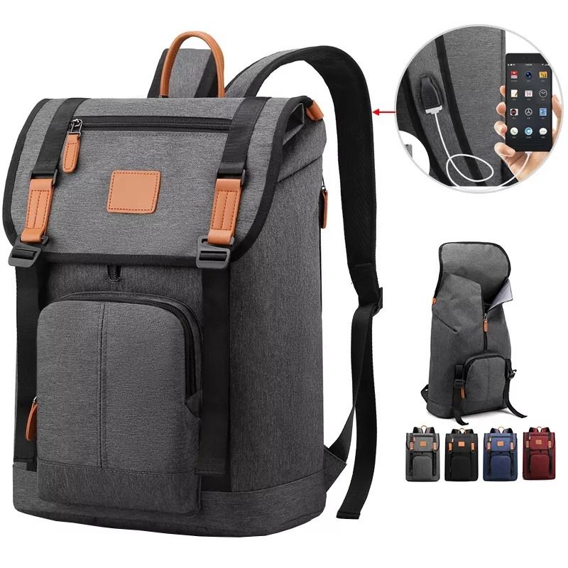 High Quality Waterproof Laptop Backpack With Powerbank USB Slot