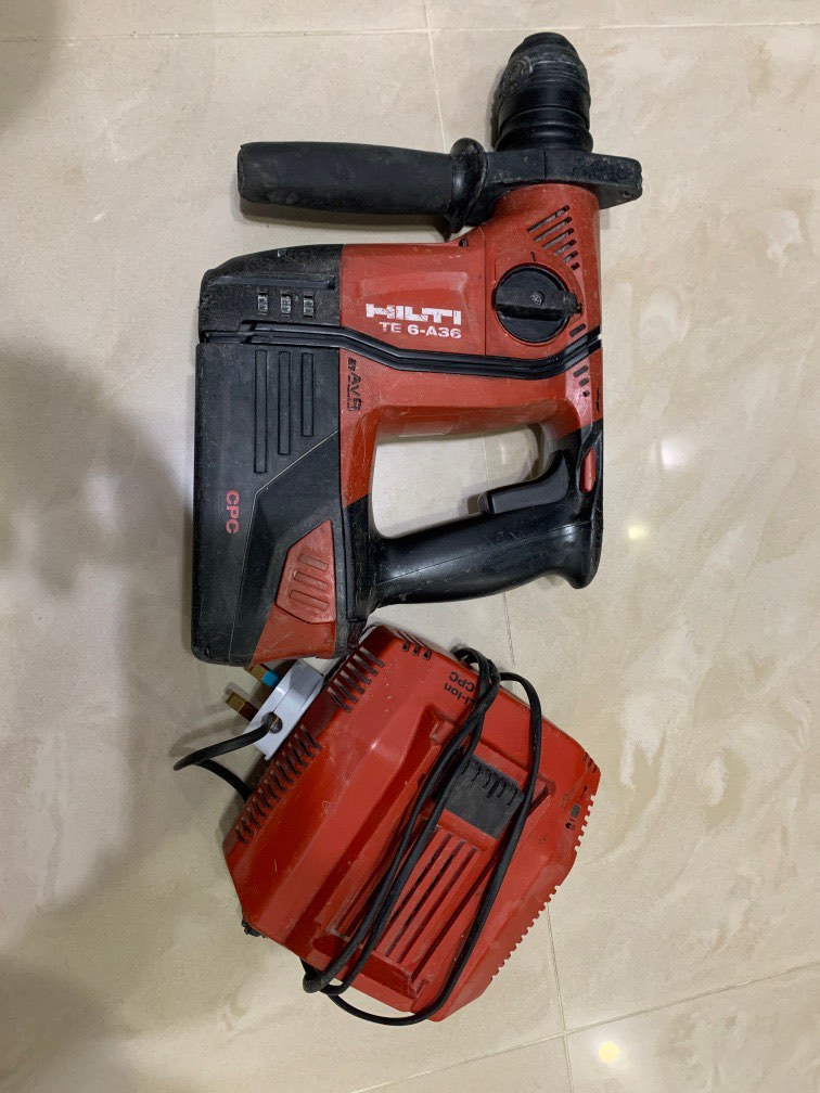 Hilti TE -A36 Hammer drill, Furniture  Home Living, Home Improvement   Organisation, Home Improvement Tools  Accessories on Carousell
