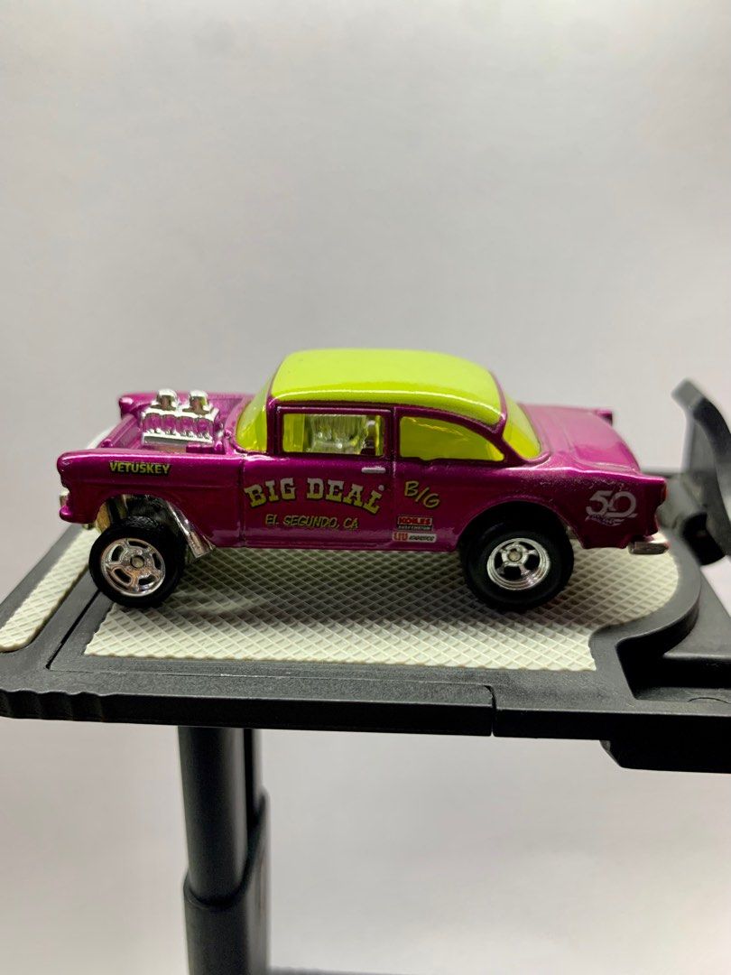 Hot wheels 50th anniversary hotsell 55 chevy bel air gasser