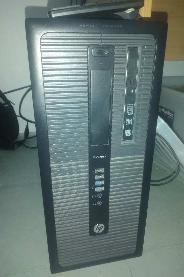 HP ProDesk 600 G1 Tower ATX i5 4570 8GB RAM GTX 1050 120GB SSD