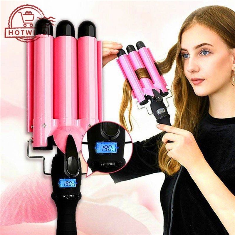 HW 3 Barrel Digital Ceramic Temperature Adjustable Triple Pipe