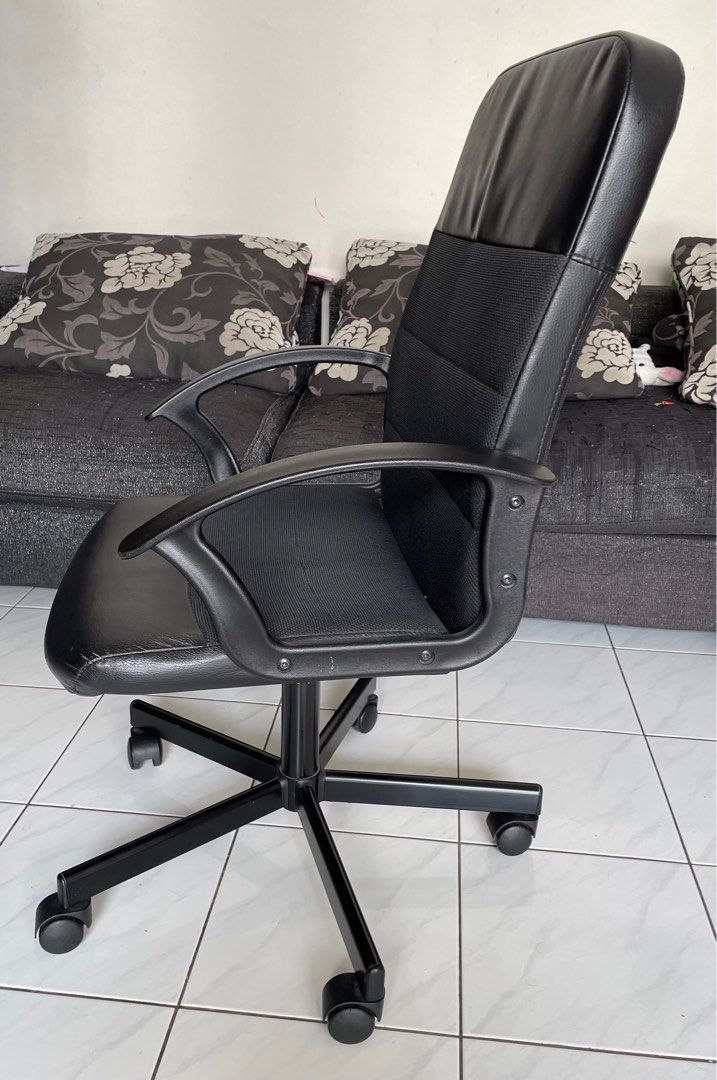 RENBERGET Swivel chair, Bomstad black - IKEA