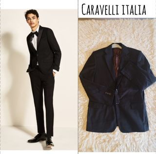 Imoported For Teens Formal Black Suit Made in Italy