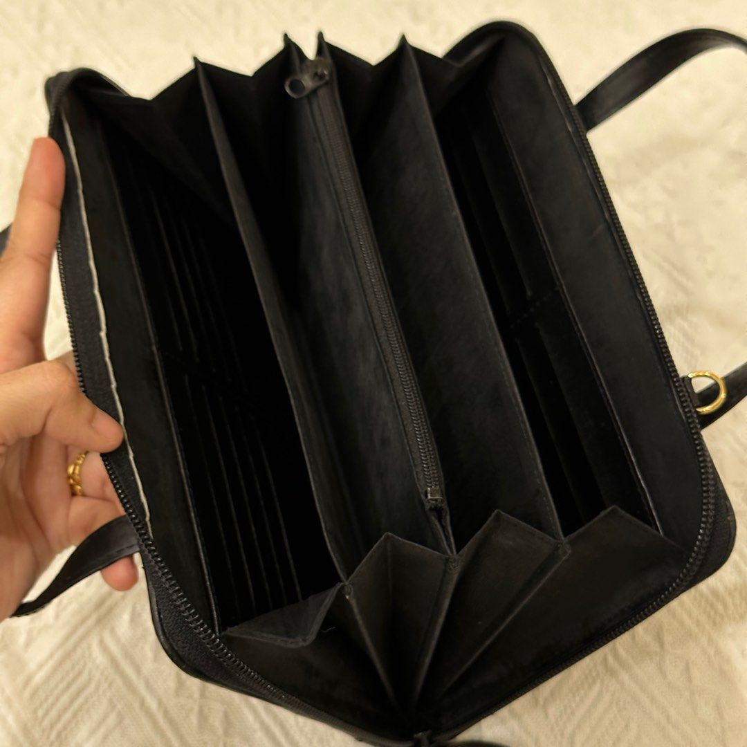 (INCLUDE POS SM) Mod. Brev. Vintage YKK Tapestry Floral Clutch/Wallet