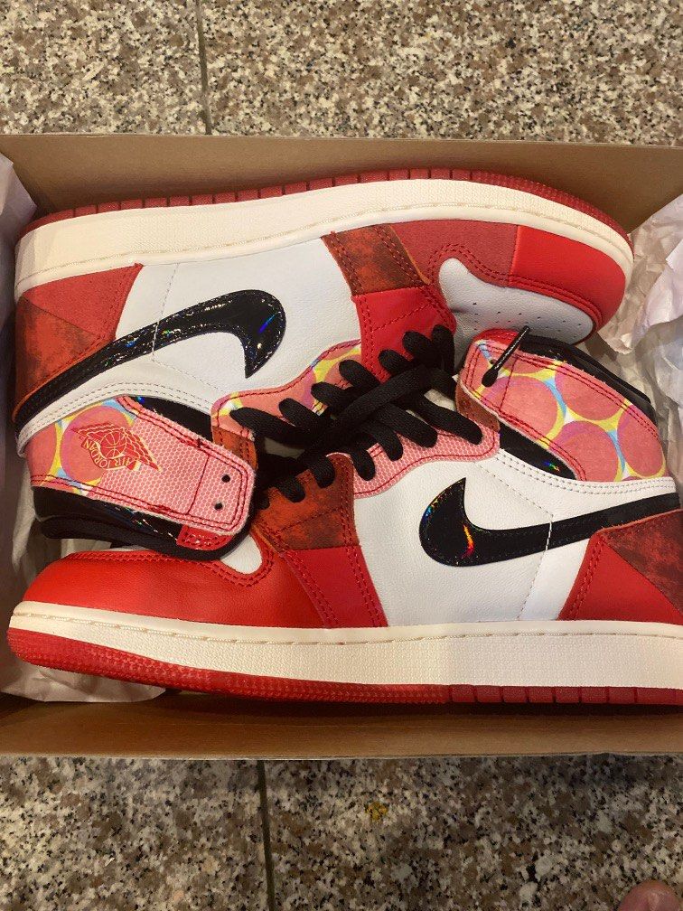 Into the Spider Verse Air Jordan 1 Men s Fashion Footwear