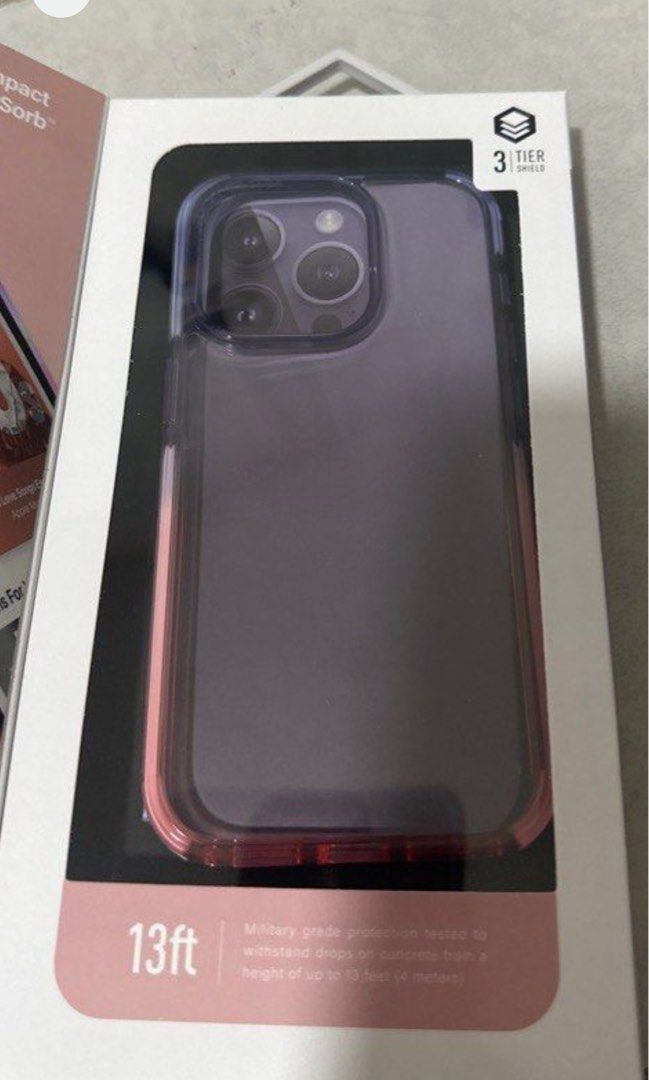 iPhone 14 Pro casing (Category: Cases & Sleeves) located in Singapore. Submitted by the_egg (Listing ID 1254481921, Image 1). Description: It’s new . I’m using 14 pro max but brought 14 pro instead 🥹🥹.