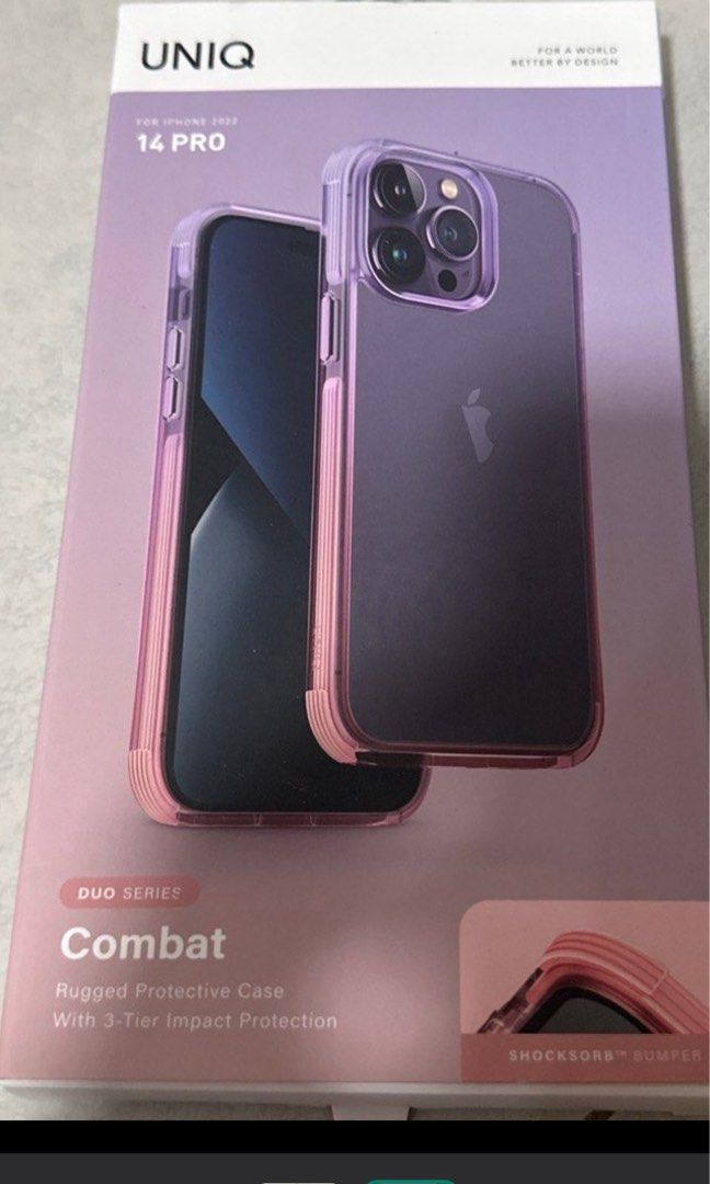 iPhone 14 Pro casing (Category: Cases & Sleeves) located in Singapore. Submitted by the_egg (Listing ID 1254481921, Image 2). Description: It’s new . I’m using 14 pro max but brought 14 pro instead 🥹🥹.