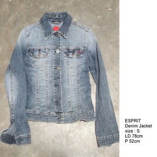 Jaket Jeans Esprit size S