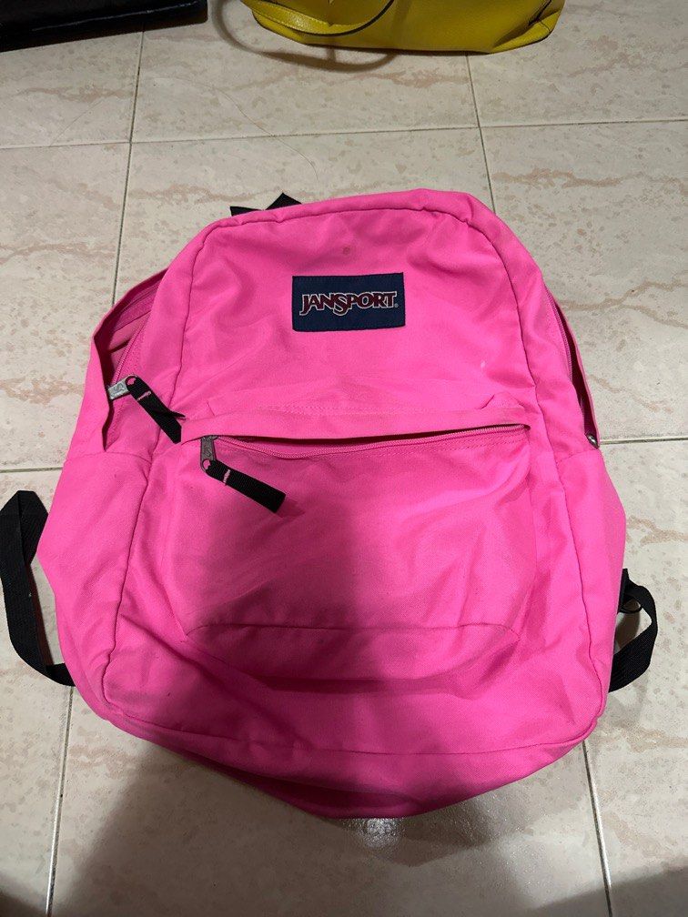 Hot pink jansport top
