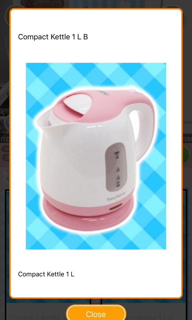 Japanese 1 Litre Electric Kettle, TV & Home Appliances, Kitchen