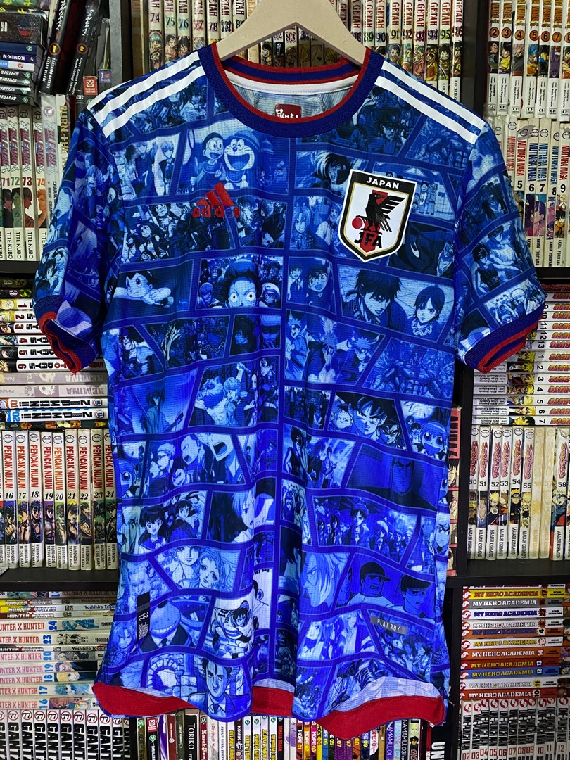 US$ 16.00 - 22-23 Japan Anime Edition White Player Version Soccer Jersey  (领口蓝色) - m.gmkits2.com