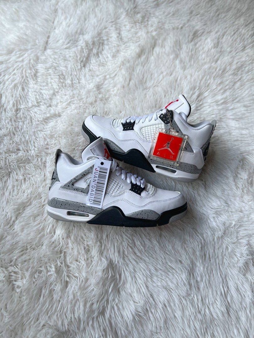 jordan 4 white cement size 7