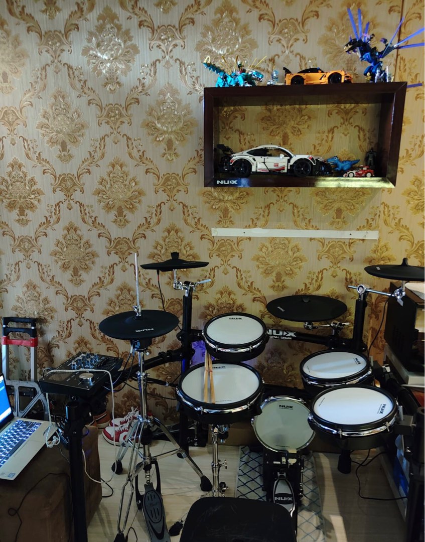 JUAL DRUM ELEKTRIK NUX DM8 DRUM ELECTRIC, Musik & Media, Alat di Carousell