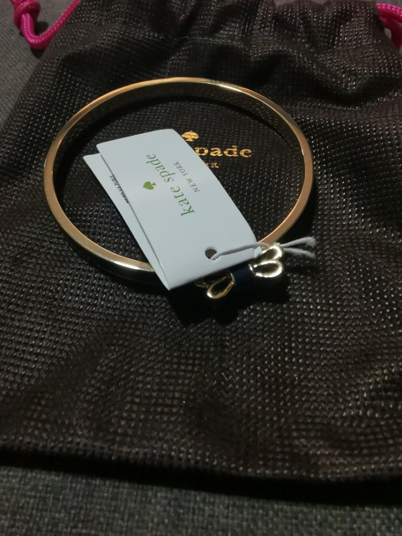 Kate Spade Royal Blue Ribbon Bracelet