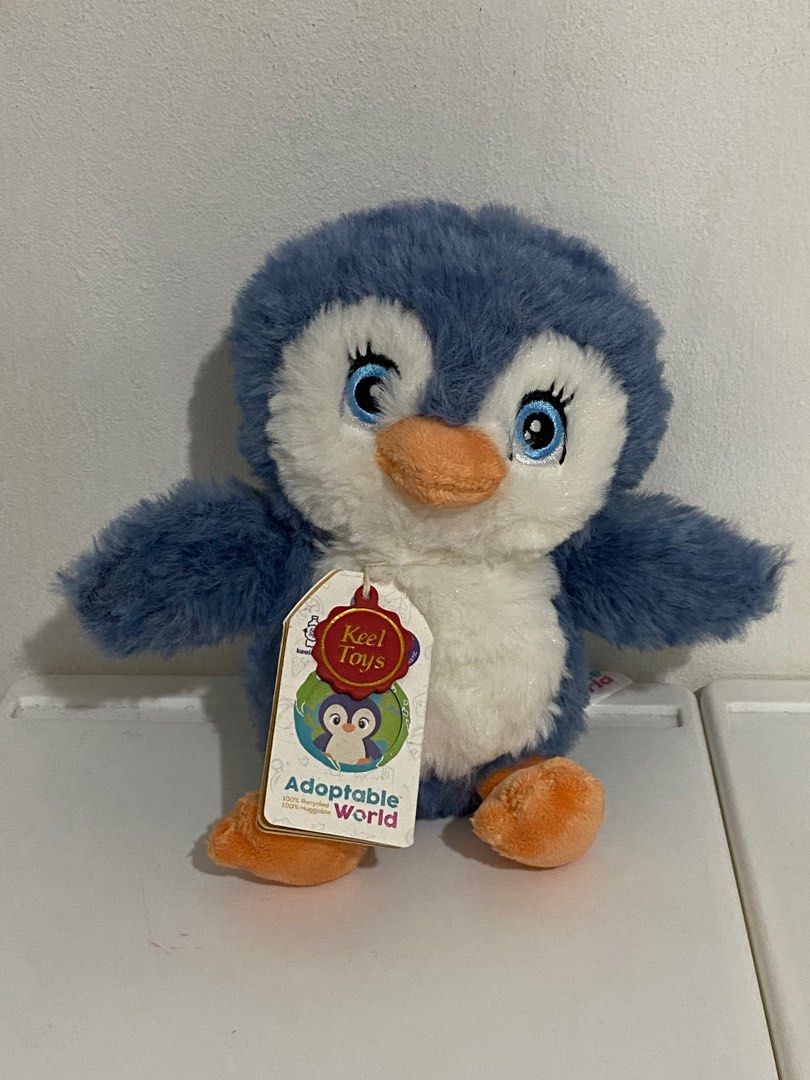 Keel Toys 16cm Keel Toys Adoptable World Penguin Plush Soft Toys