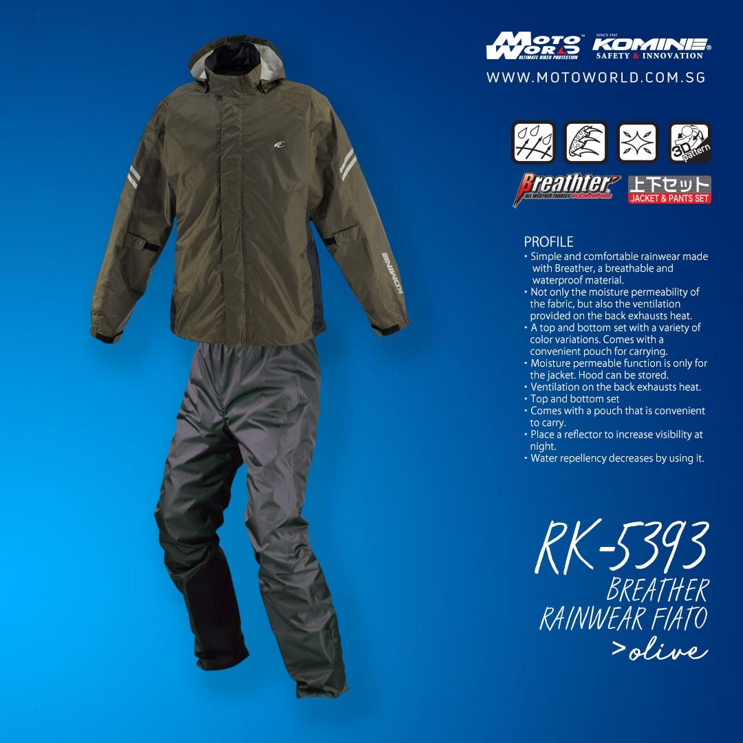 Rainsuits for motorcycles hotsell
