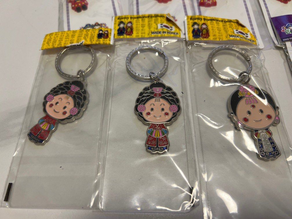 Cute korean new arrivals keychains