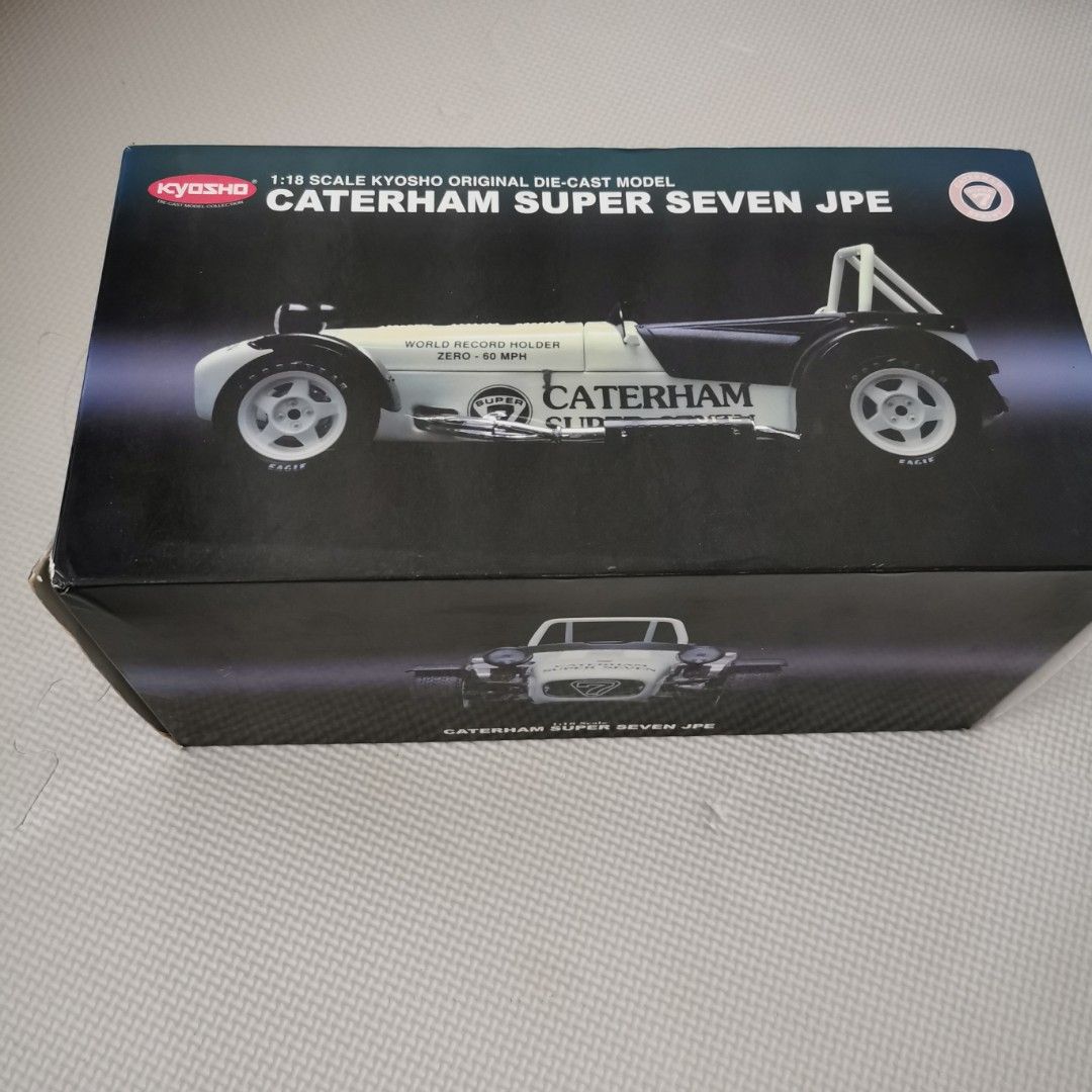 Amazon | KYOSHO 1/18 CATERHAM SUPER SEVEN JPE Yellow 京商