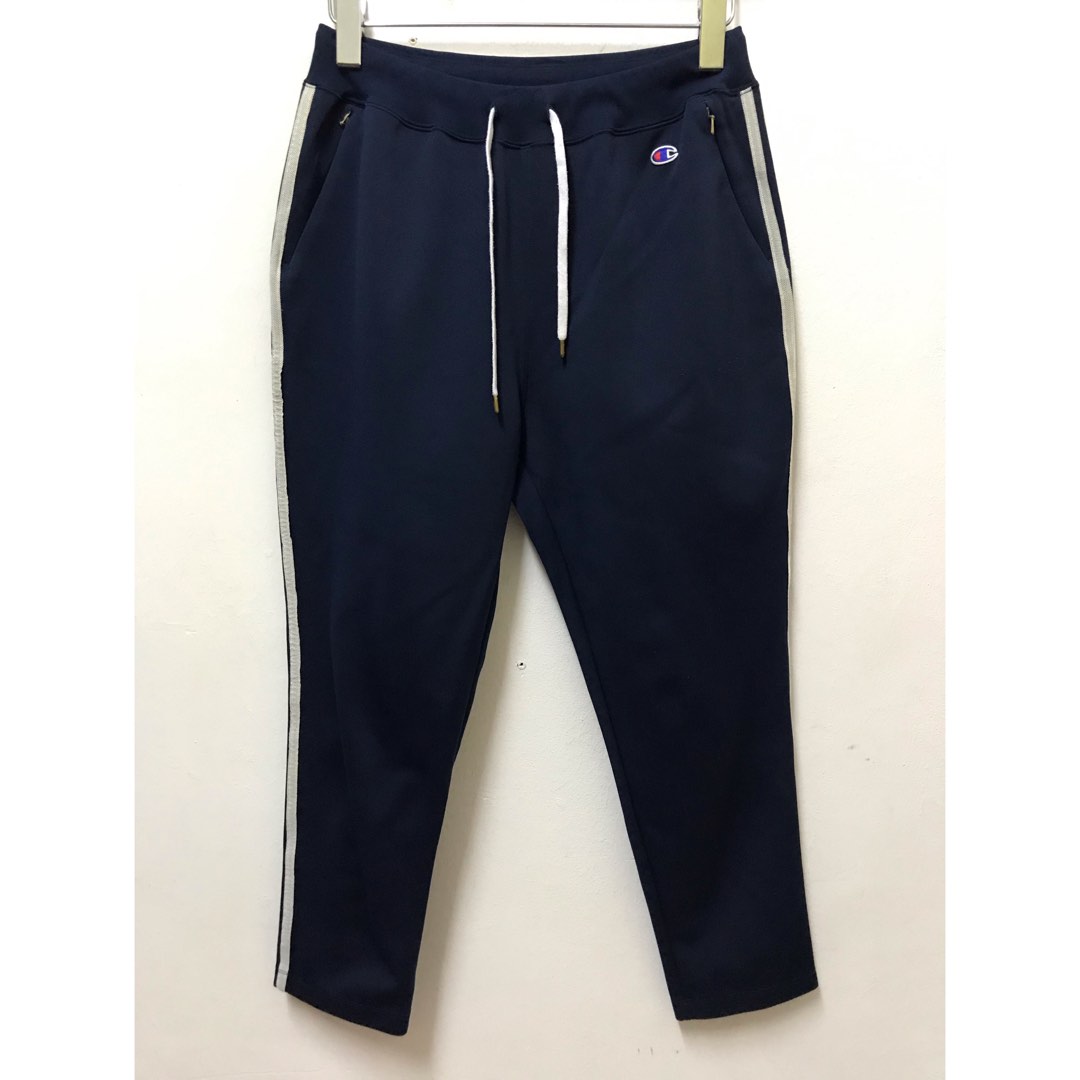 Navy champion track pants outlet