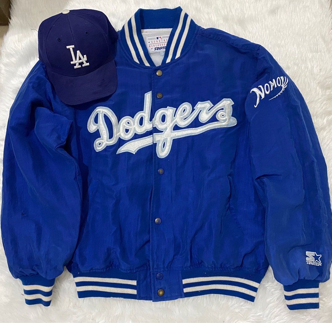 AUTHENTIC!!! Majestic LA Dodgers Jacket, Men's Fashion, Coats, Jackets and  Outerwear on Carousell