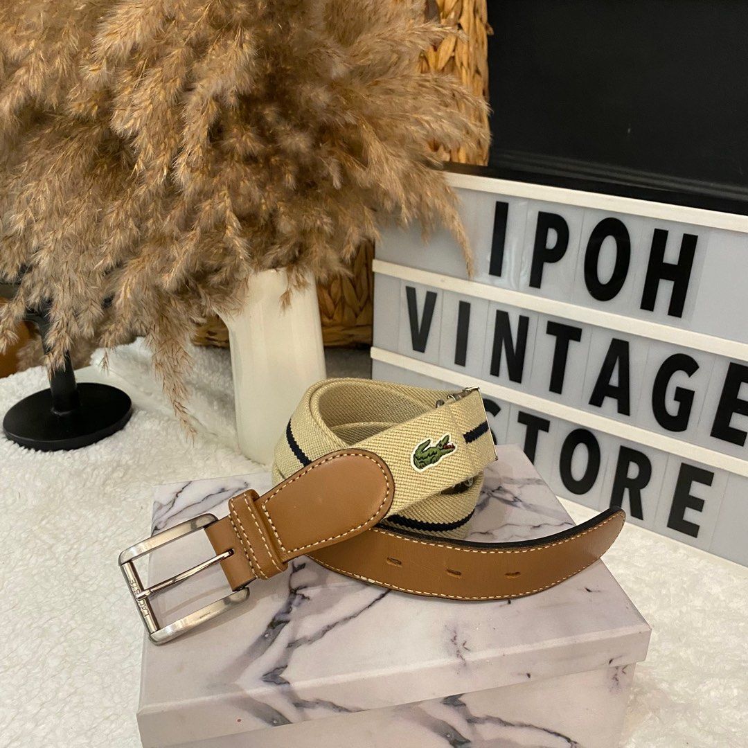 Lacoste belt clearance
