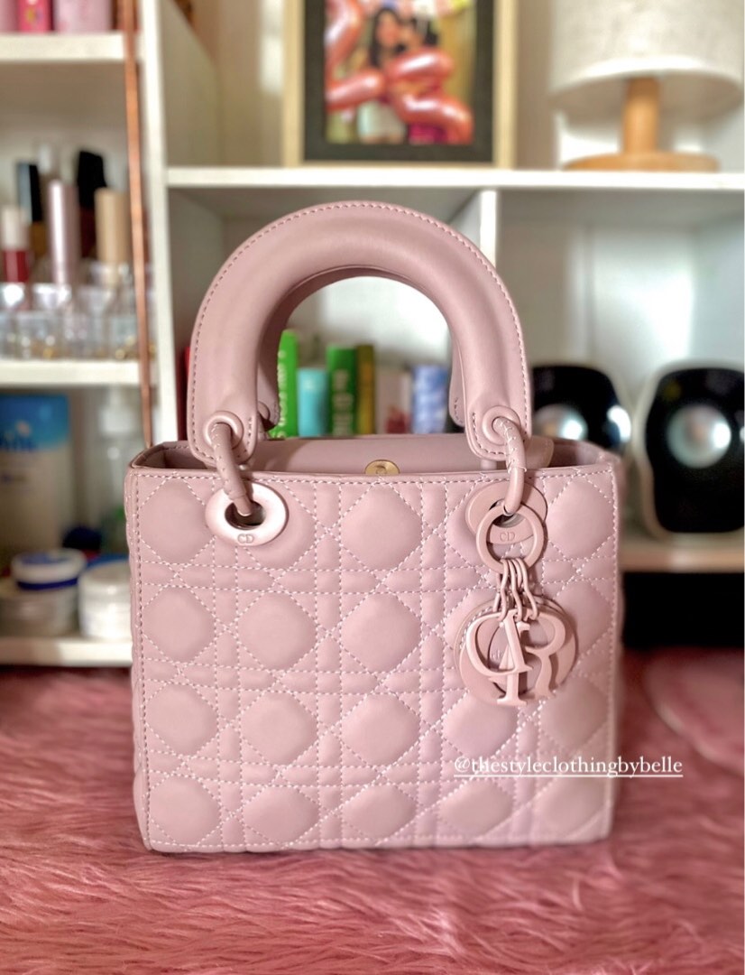 Lady dior sales matte pink