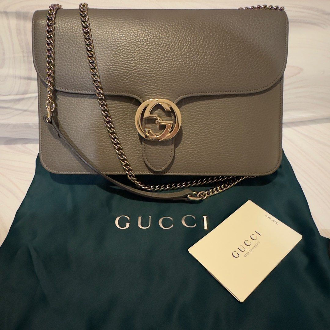 Large Gucci Interlocking (Category: Bags & Wallets) located in Kuala Lumpur. Submitted by prelovedbyff8 (Listing ID 1254598663, Image 1). Description: Large Gucci Interlocking to letgo. Can be use as shoulder bag/sling bag. Spacious. .
