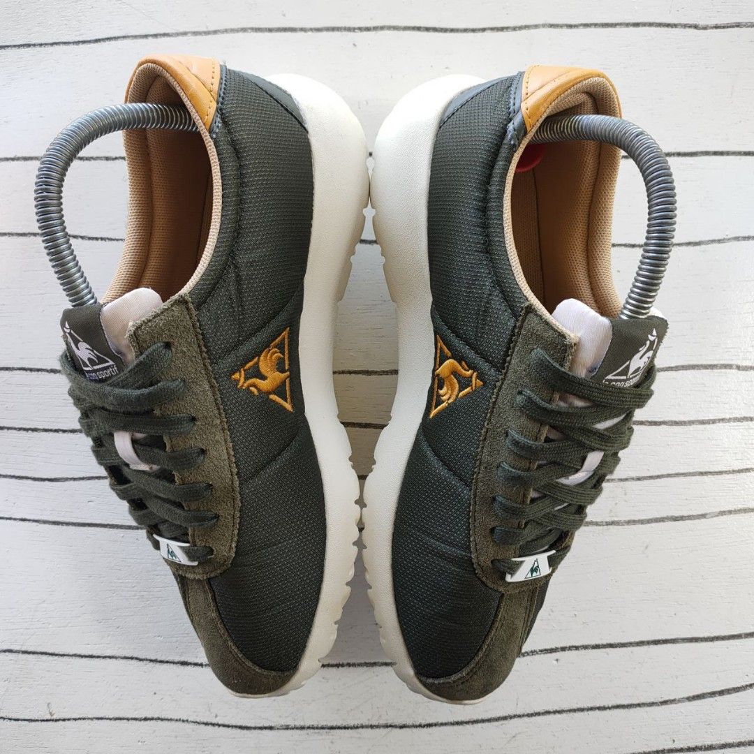 LE Coq Sportif France 1882 Green Army 6.5UK Men s Fashion Footwear Sneakers on Carousell