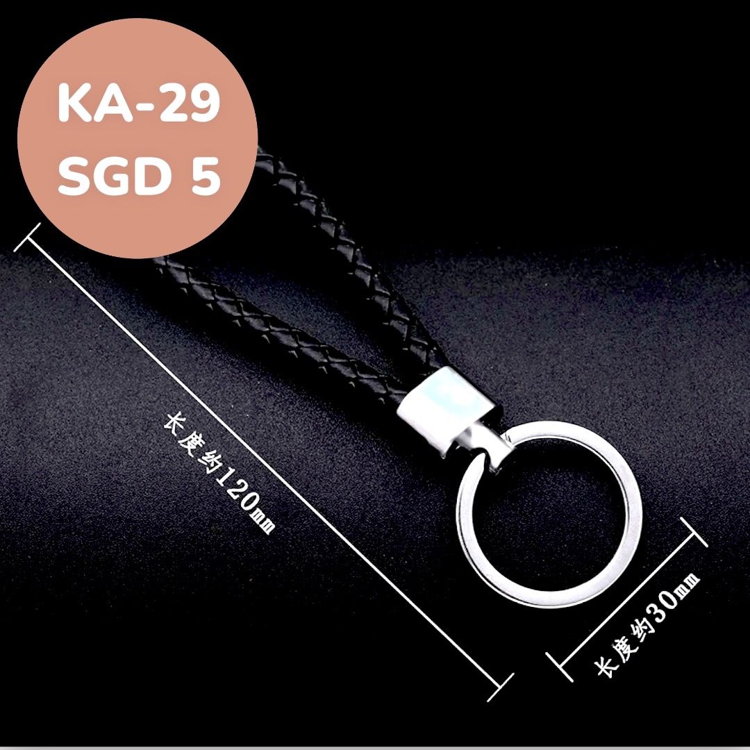 BUY 2 ANY ITEMS FREE DELIVERY MAILING Leather Car Keychain