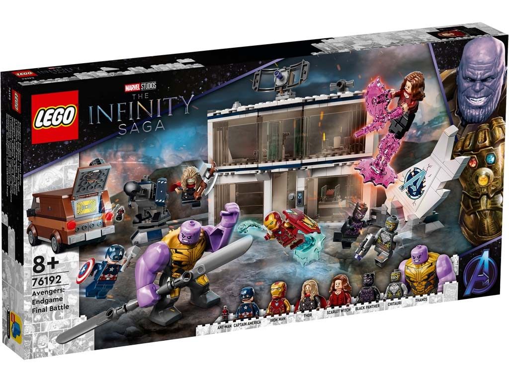 Lego 76007 Iron Man Malibu Mansion Attack 76142 Avengers Speeder Bike Attack 76123 Captain America Outriders Attack 76018 Avengers Hulk Lab Smash 76192 Avengers Endgame Final Battle 76186 Black Panthe...