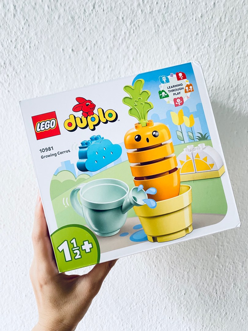 LEGO Duplo *BN* 10981 My First Growing Carrot (For 1.5+) - RRP $14.90,  Babies & Kids, Infant Playtime on Carousell