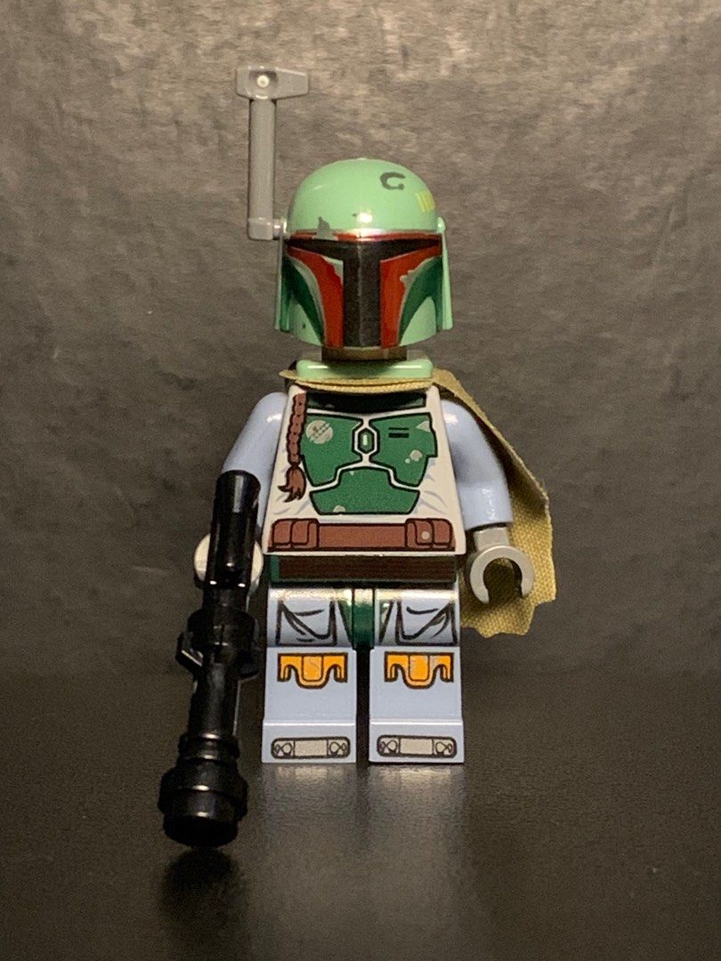 Lego Minifigure Star Wars Boba Fett sw0396 2012 release from Lego 9496 Desert Skiff set, Hobbies