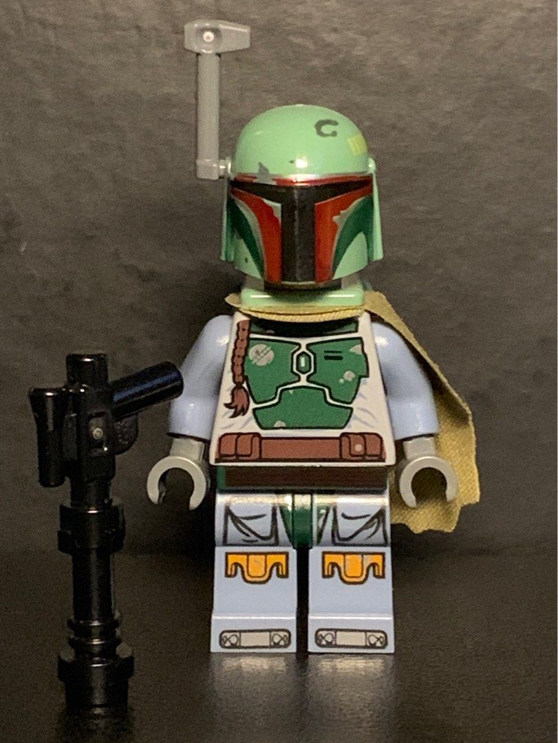 LEGO Star Wars Boba Fett Minifigure Mandalorian Bounty Hunter 9496 sw0396