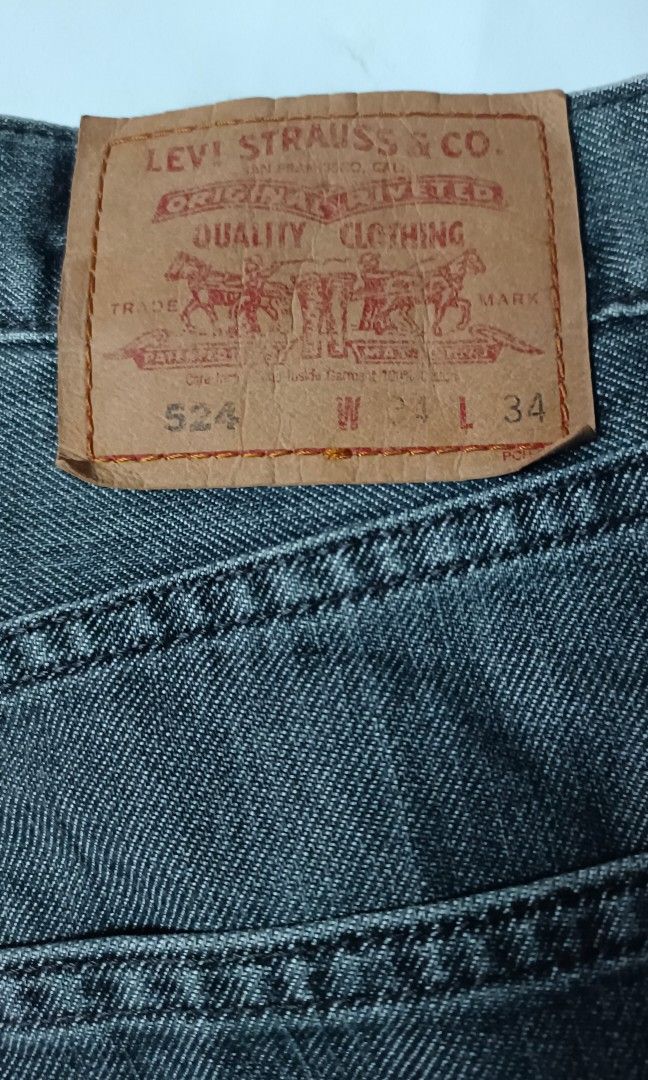 Levis 524 hot sale