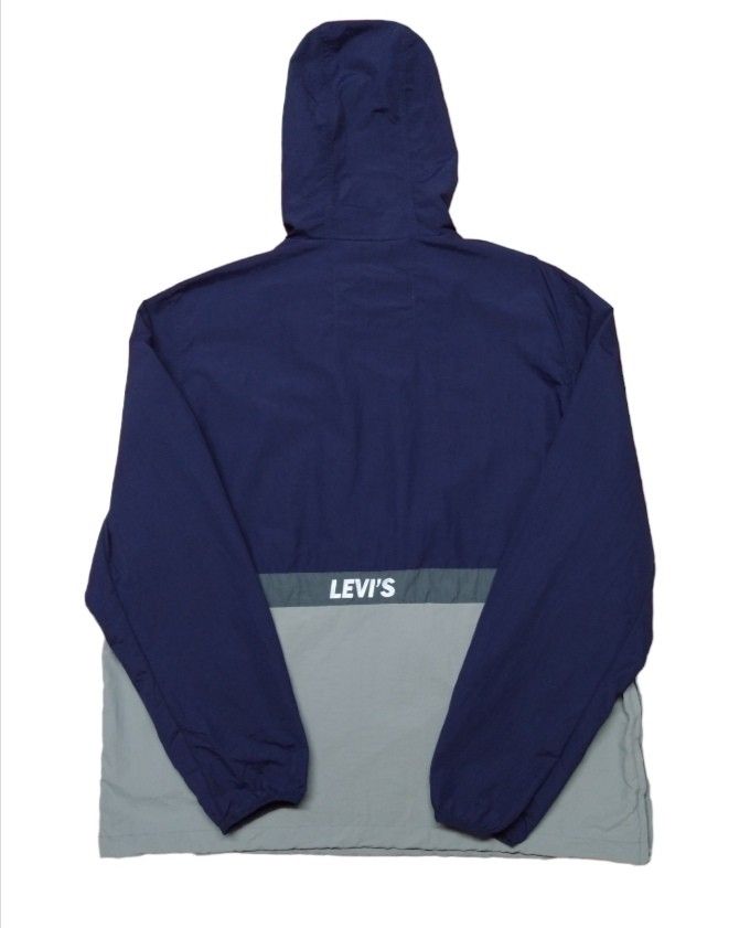 Levi's HALF ZIP ANORAK JACKET Black - Free delivery | Spartoo NET ! -  Clothing Macs Child USD/$65.60