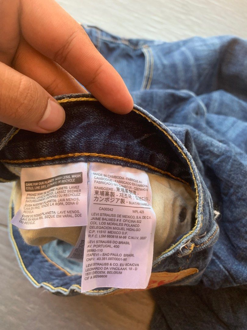 Levis ca00342 discount wpl 423 shorts