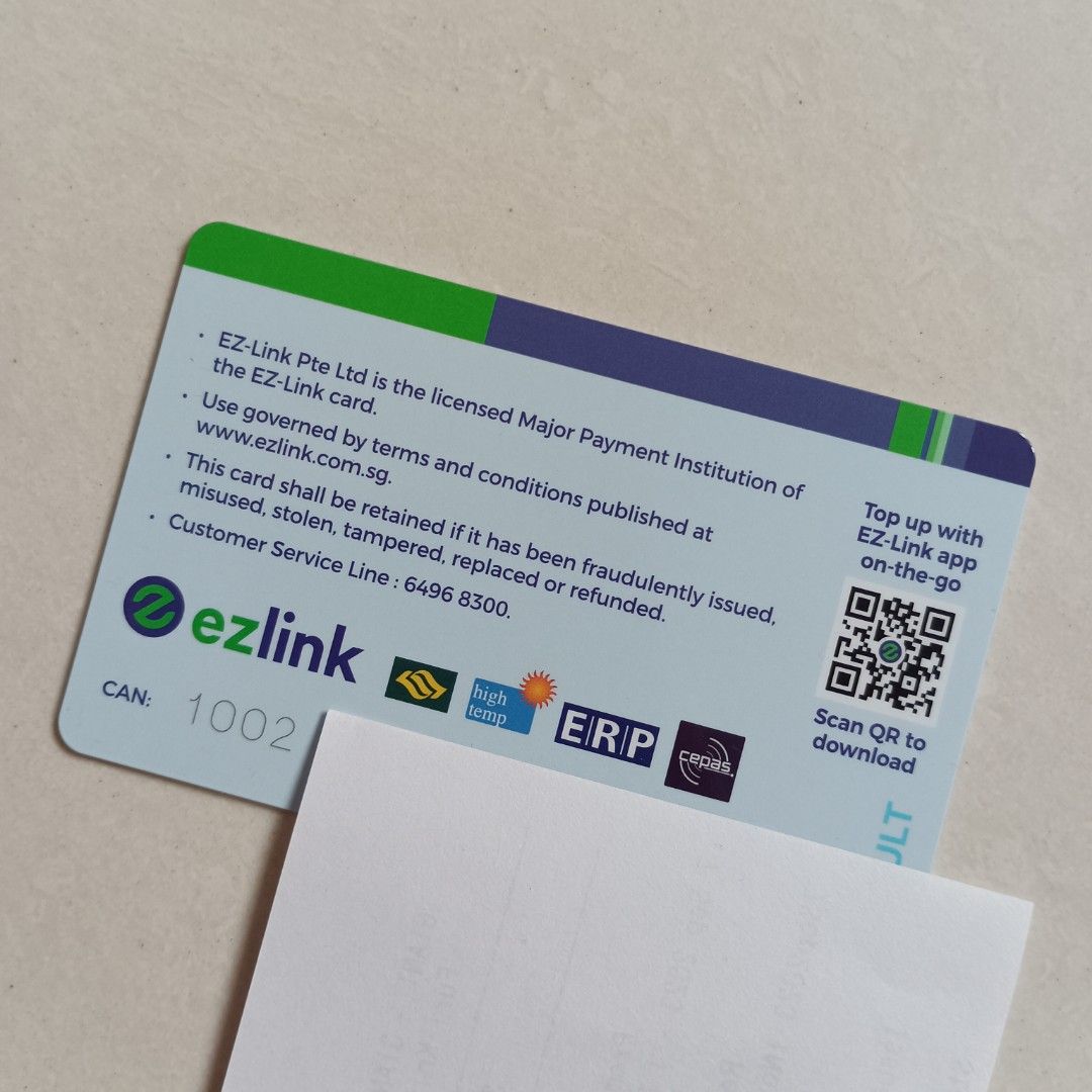 LIMITED EDITION "ONE DAY AT A TIME" Design SimplyGo EZLink Card