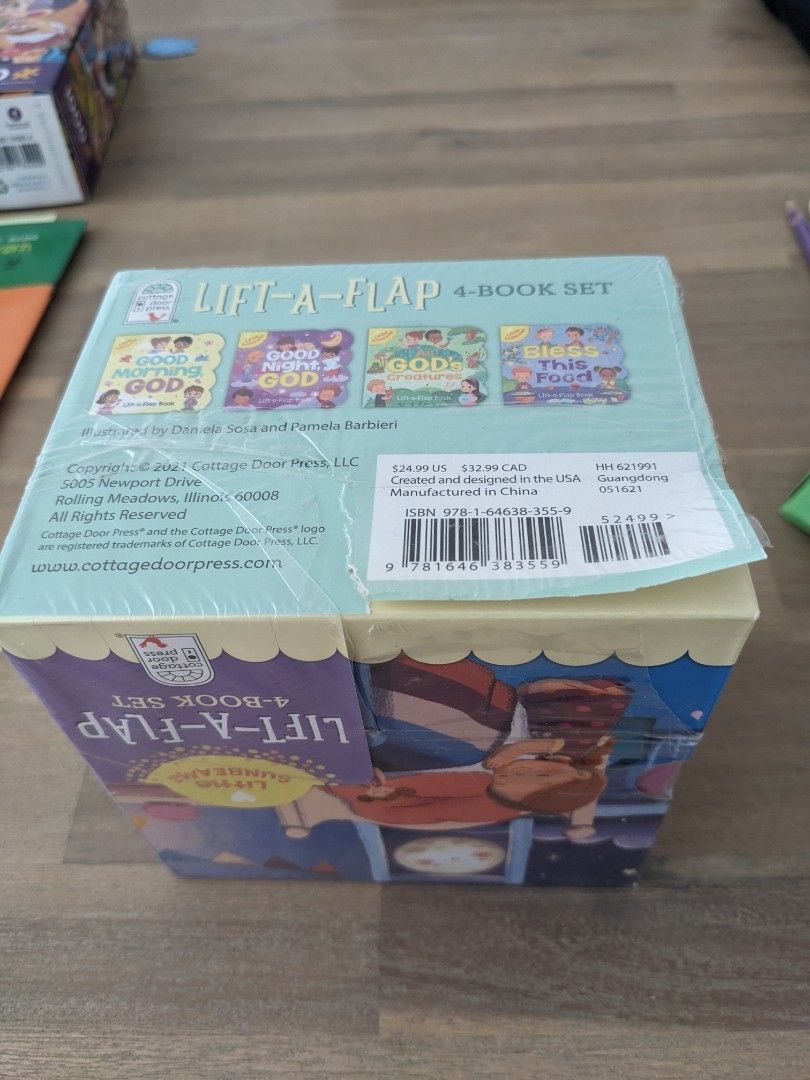 Little Sunbeams Lift-a-flap 4 book set, Hobbies & Toys, Books ...