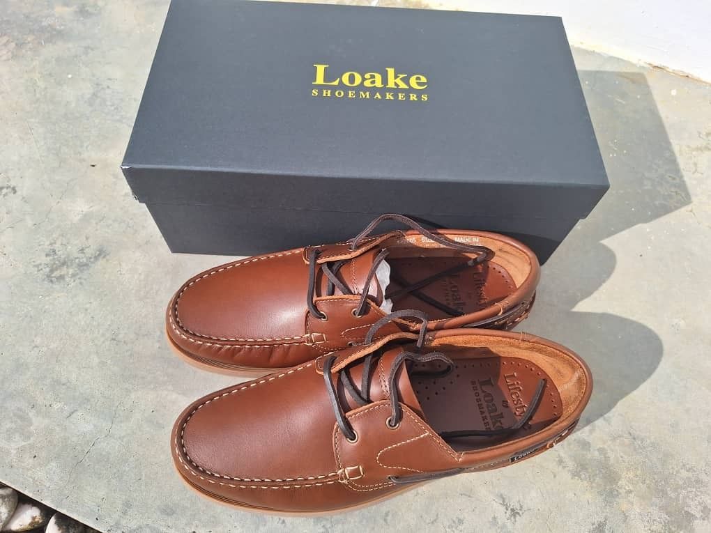Loake boat shoes sale on sale