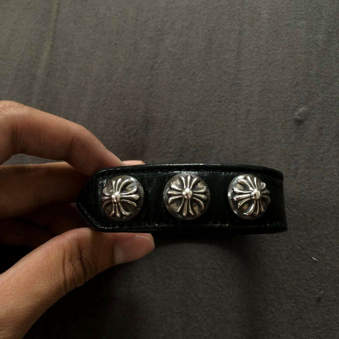 LOOKING FOR (CHROME HEART LEATHER BRACELET) (Category: Jewelry) located in Quezon City. Submitted by SECRETFRESH (Listing ID 1254614208, Image 2). Description: im looking for this chrome heart bracelet maybe second hand message if you have.