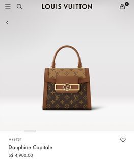 Thoughts on the new Louis Vuitton Dauphine Capitale?? So cute! I love