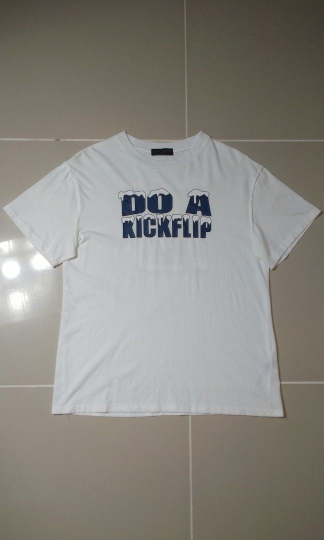 LV Do a Kickflip T-shirt in White – 90sen