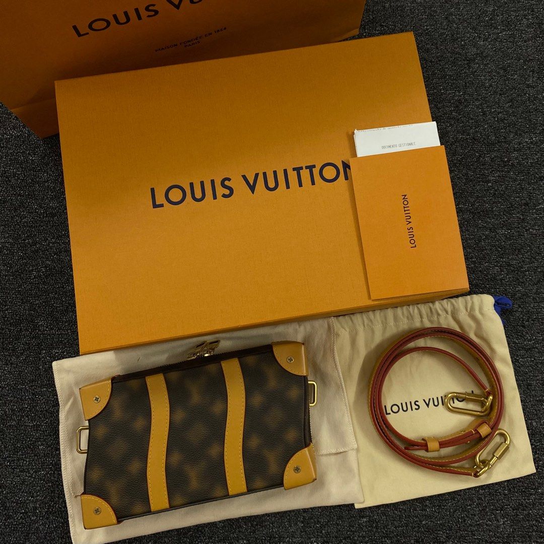 Louis Vuitton Soft Trunk Wallet Limited Edition Blurry Monogram Canvas Brown