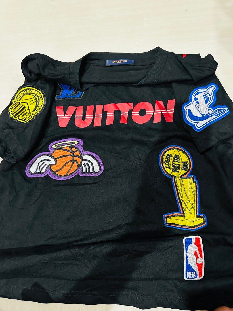 LV X NBA Basketball Sweatshirt, Men's Fashion, Tops & Sets, Hoodies on  Carousell