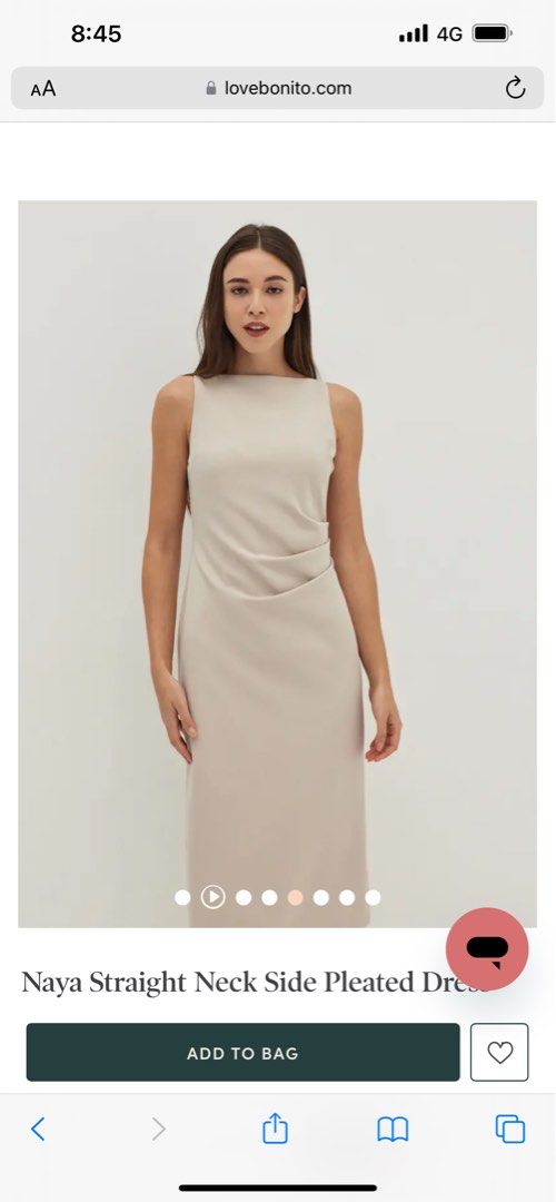 strapless open back dress Petal and Pup Women's Naira Pleated Maxi Dress