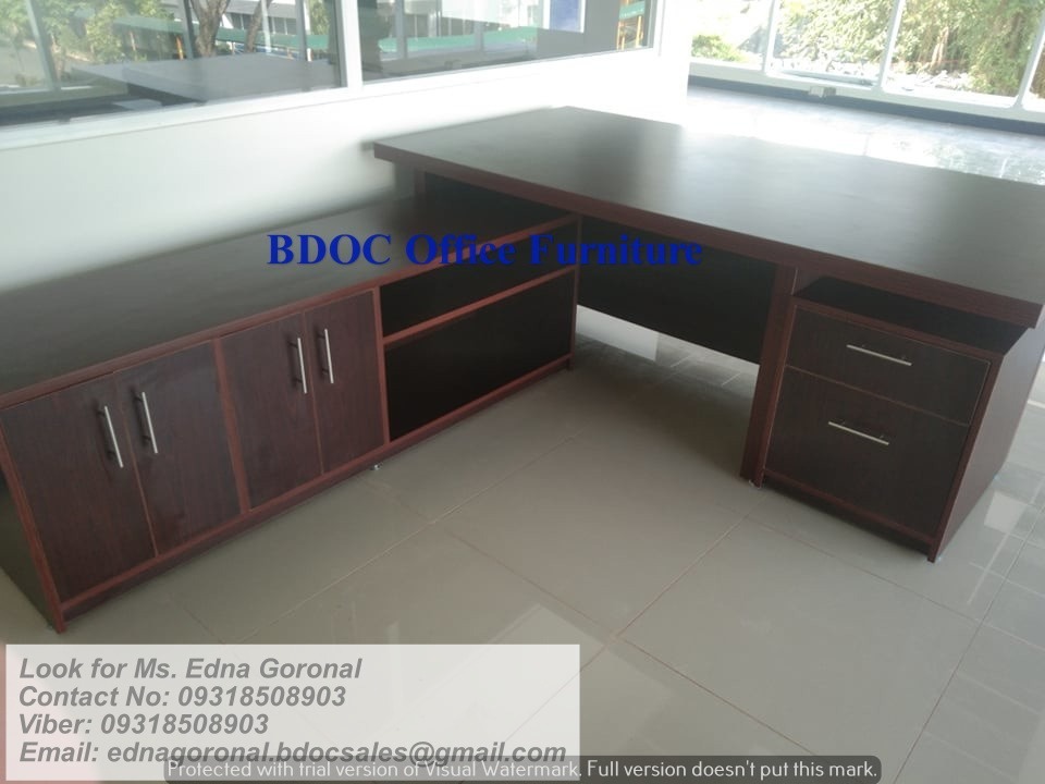 L-Shape Table | Office Table | Executive Table, Furniture & Home Living