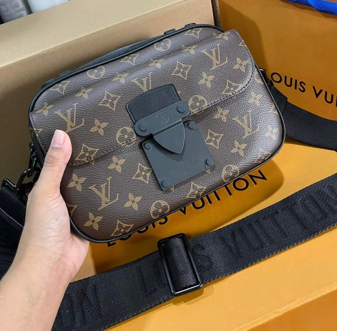Supreme LV Sling Bag, Luxury, Bags & Wallets on Carousell