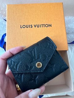 Louis Vuitton Zoe Wallet Marine Rouge Empreinte