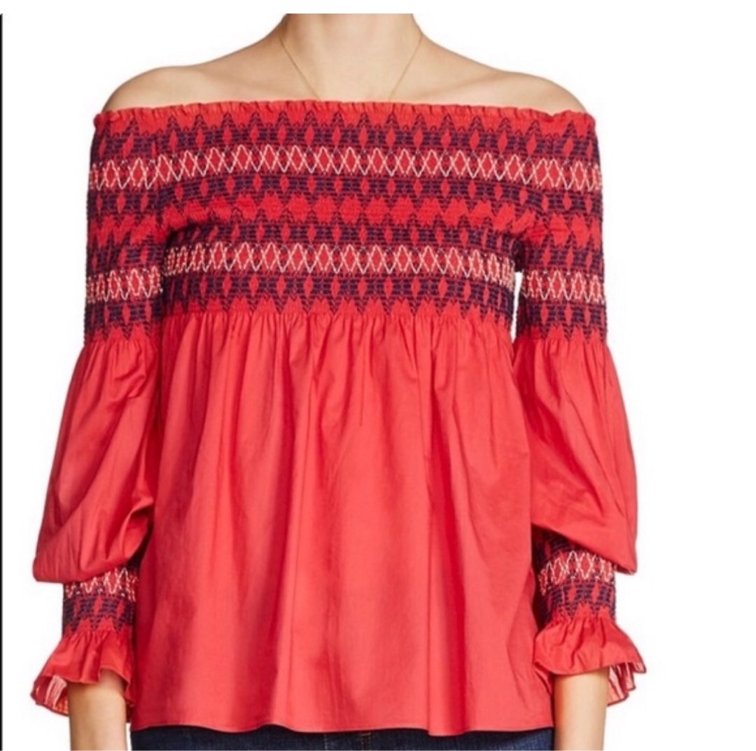 Maje off shoulder discount top